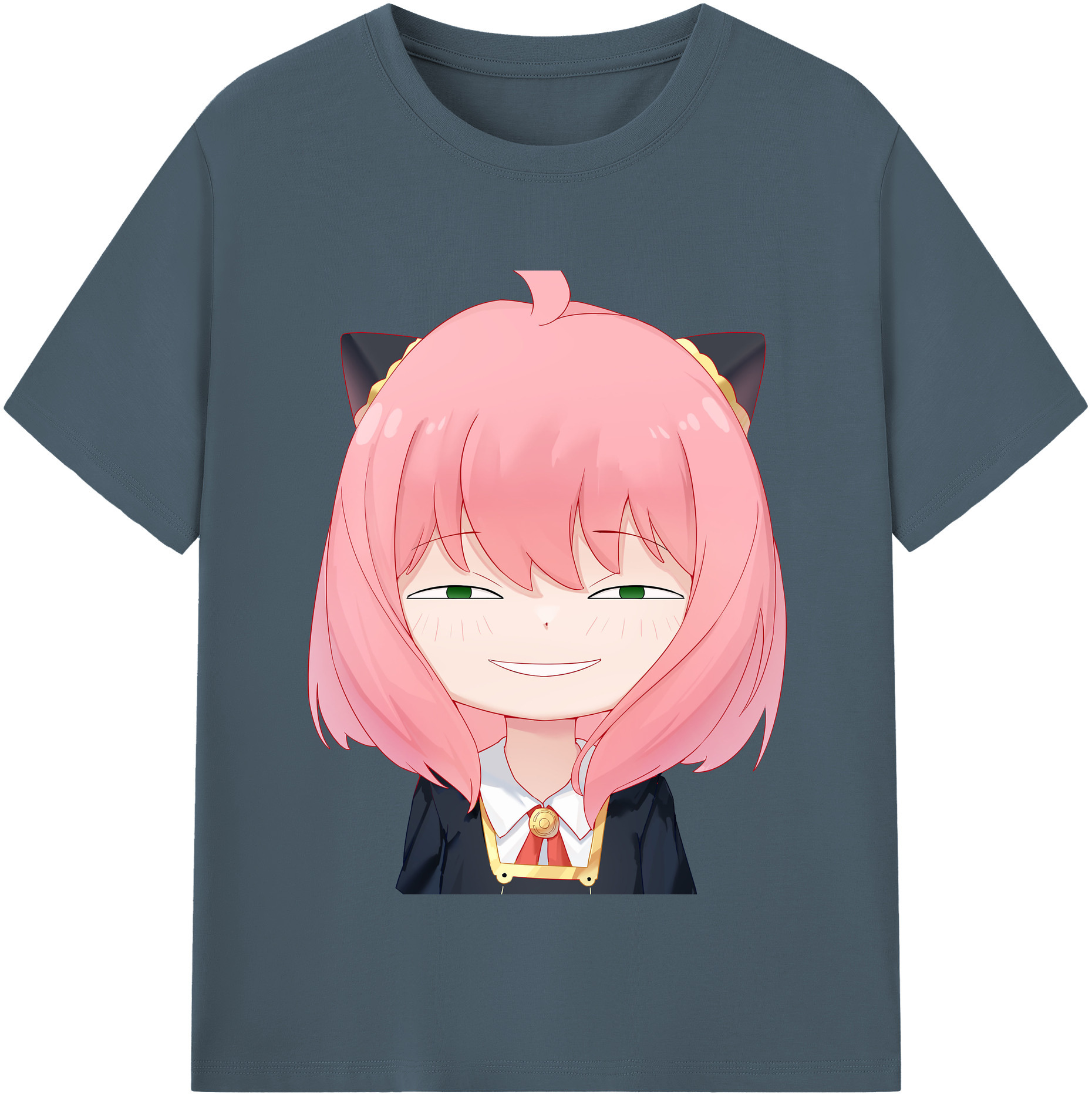 （画像用） SPY×FAMILY间谍家家酒 綿100％半袖Tシャツ（フロントプリント）